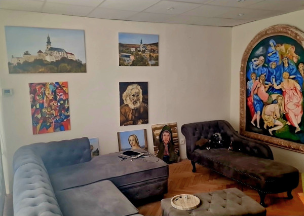 Na predaj pekný rodinný dom s parkom