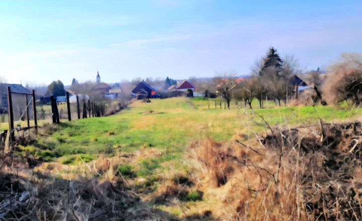 Na predaj pozemok v obci Pribeta - fotografia 1